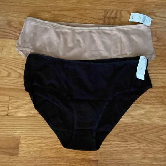 Gap Body NWT Organic Stretch Cotton 2Pair Hipster - Picture 2 of 13